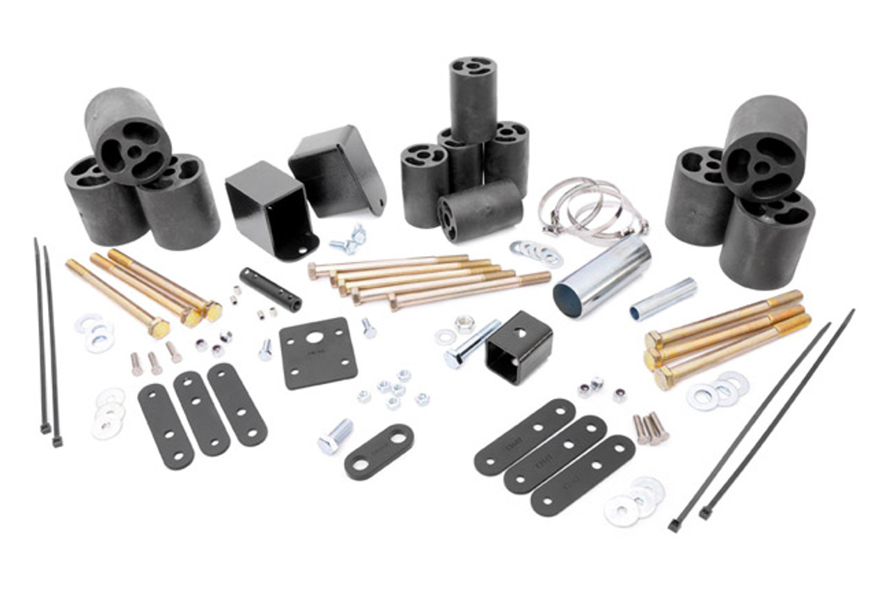 3 Inch Jeep Body Lift Kit Auto Transmission 97-06 Wrangler TJ Rough Country