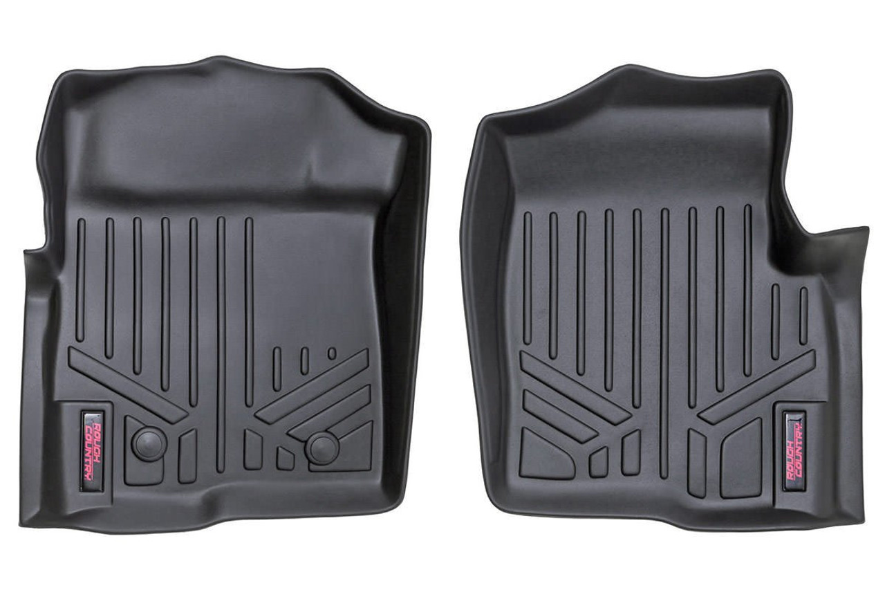 Heavy Duty Floor Mats Front-11-14 Ford F-150 Rough Country