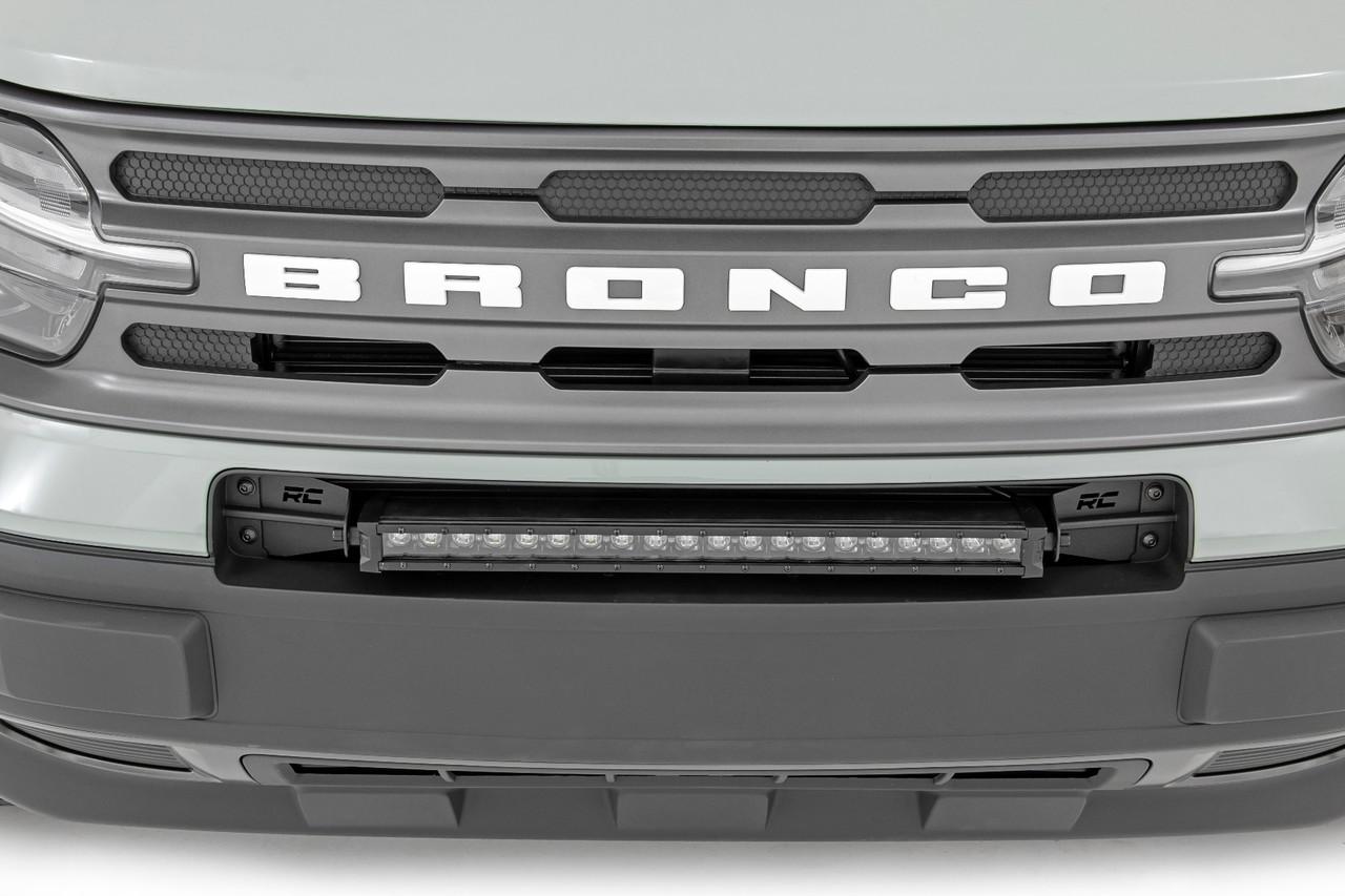 Ford 20.0 Inch LED Bumper Kit w/ Chrome Series LED 2021 Ford Bronco Sport Rough Country