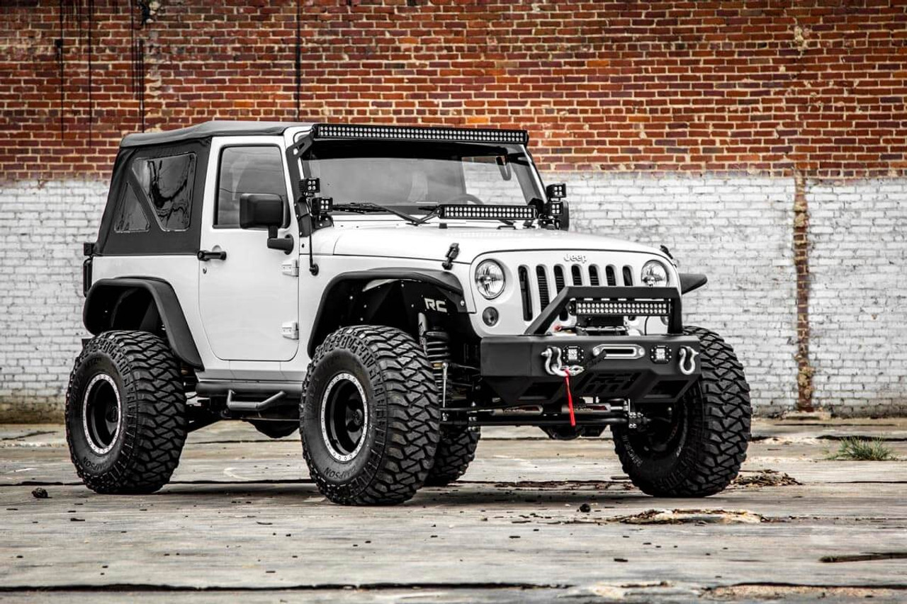 4 Inch Jeep X-Series Suspension Lift Kit Vertex 07-18 Wrangler JK Rough Country