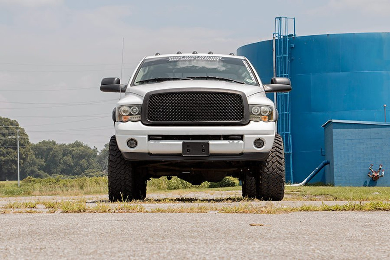 3 Inch Suspension Lift Kit w/V2 Shocks 03-13 RAM 2500/3500 Rough Country