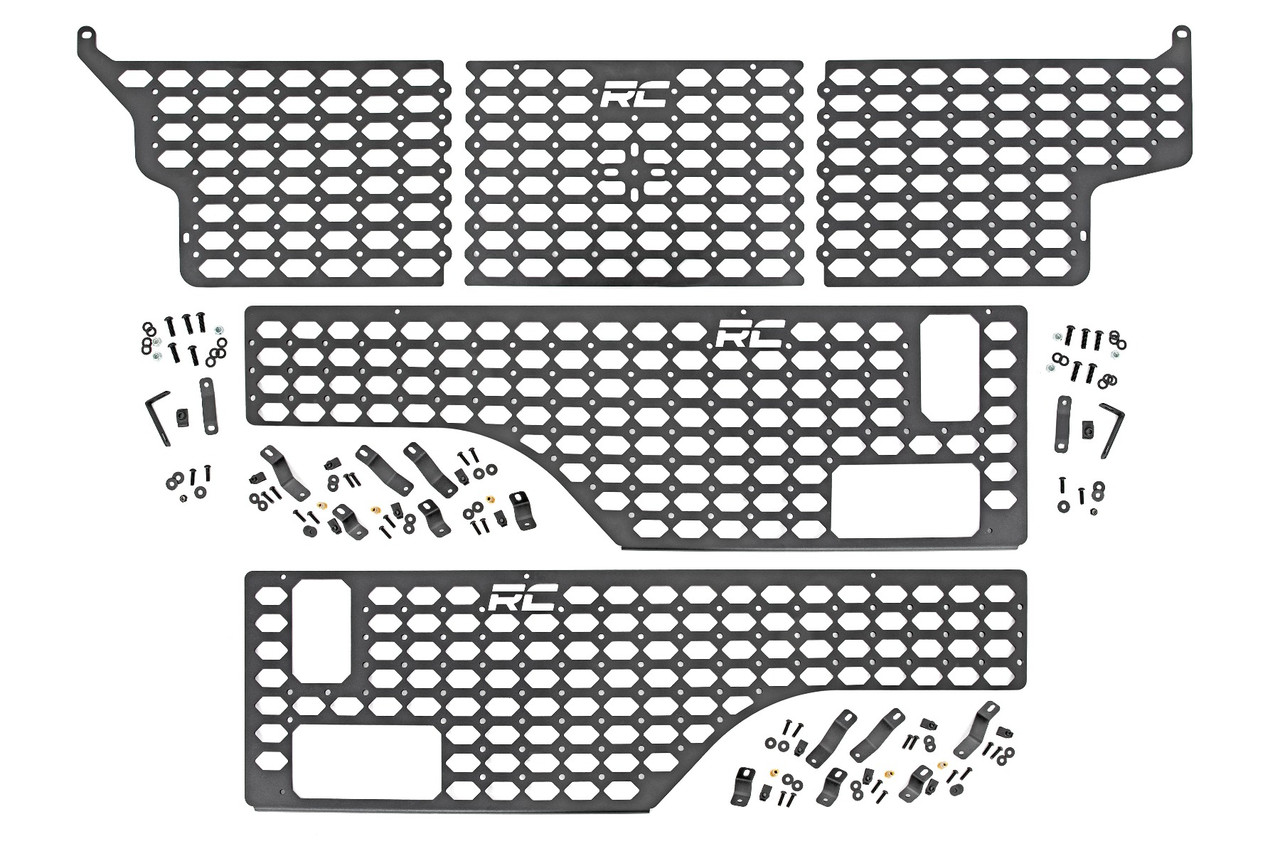 Jeep Molle Panel Bed Mounting System 20-21 Gladiator Combo-All Sides Rough Country