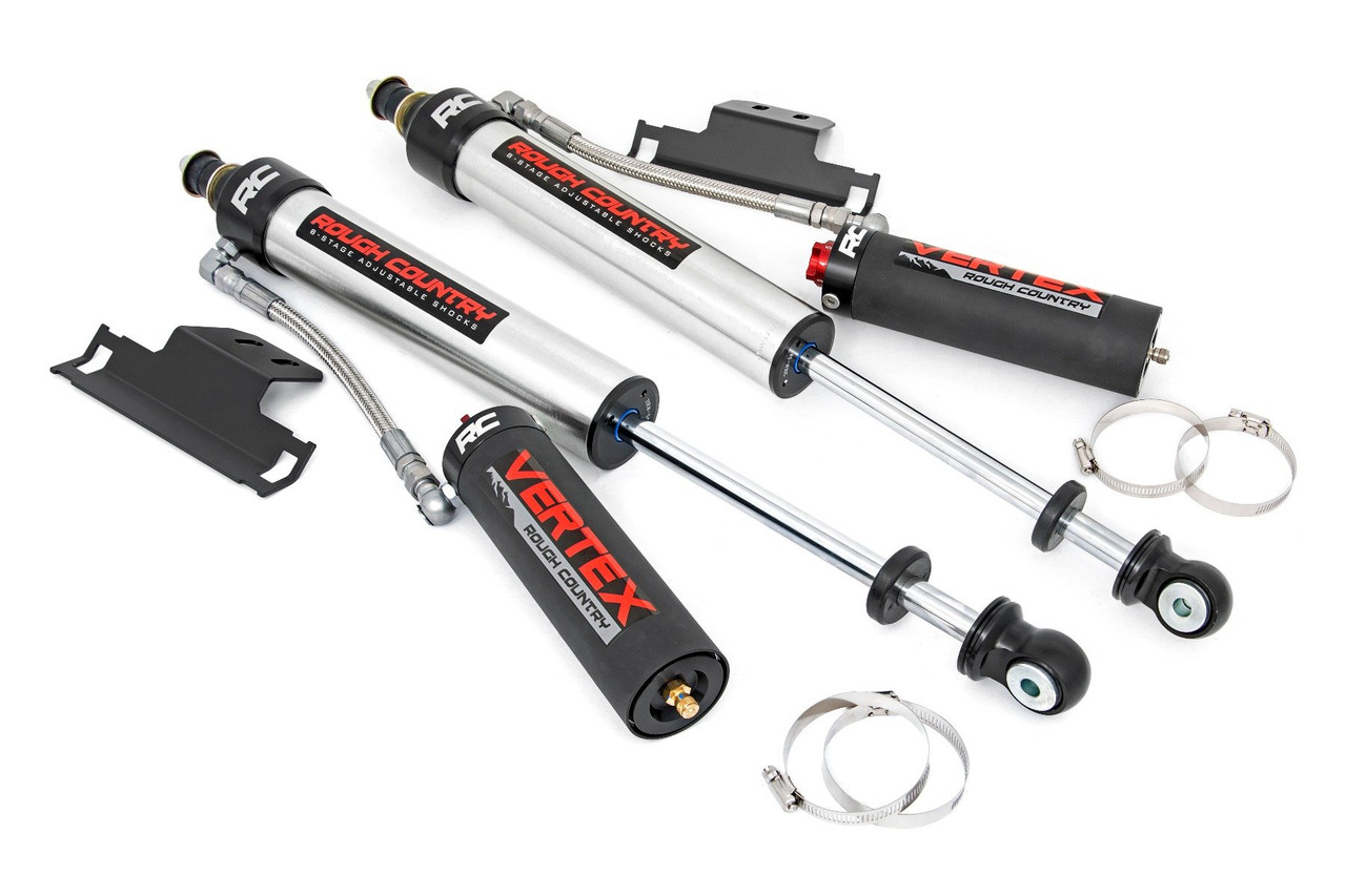 Toyota Tacoma (05-20) Rear Adjustable Vertex Shocks (Pair) 6.0 Inch Lifts) Rough Country