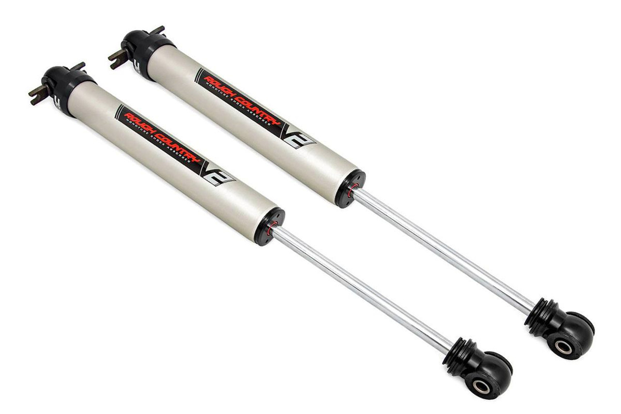 92-99 Chevy C1500/K1500 Suburban 2WD V2 Rear Monotube Shocks Pair 5.5-8 Inch Rough Country