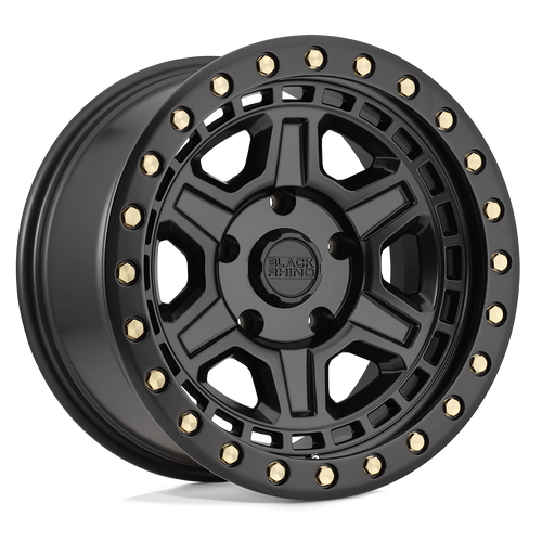 BRREN 17X9 5X5.0 M-BLK-BLTS -18MM