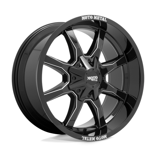 MO970 20X10 5X5.0/5.5 G-BLK MILL SPK -18MM