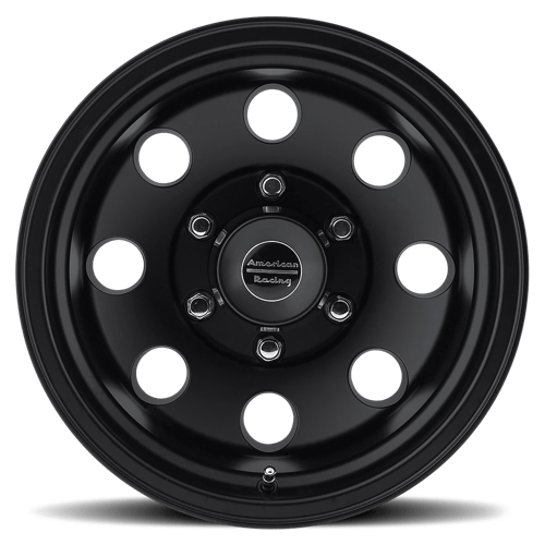 AR172 16X8 8X6.5 S-BLK 00MM