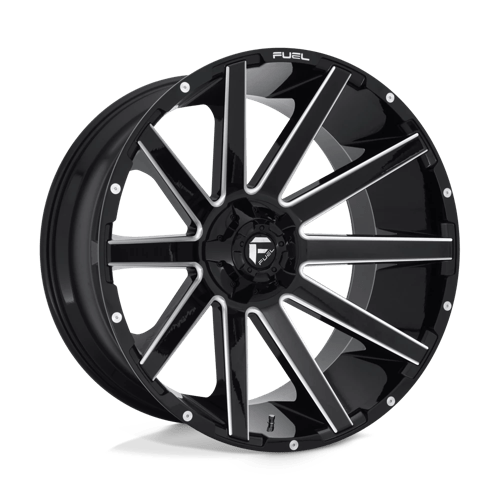 D615 24X12 6X135/5.5 GL-BLK-MIL -44MM