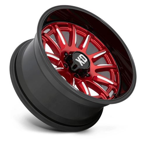 XD865 20X9 6X135 RED-MILL BLK-LP 00MM