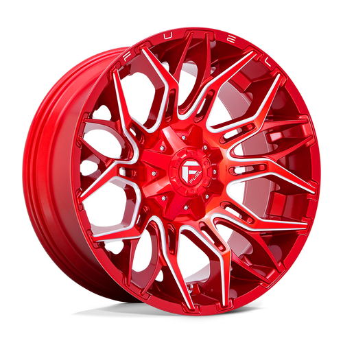 D771 22X10 8X180 GL-RED-MILL -18MM