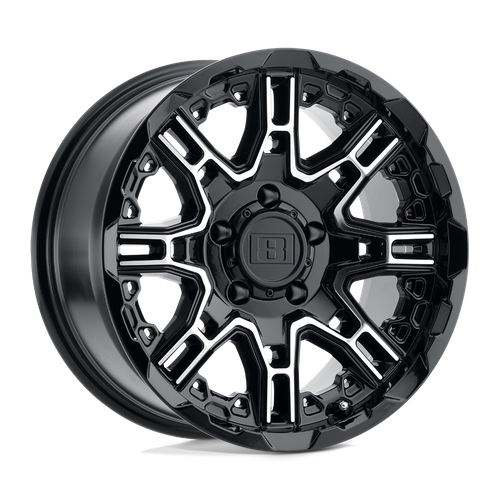 LELST 16X8.5 5X135 G-BK MCH-FC -10MM