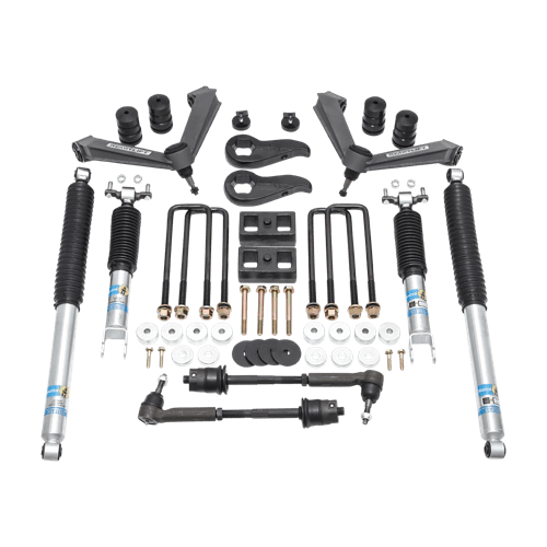 3.5'' SST Lift Kit Front with 3'' Rear with Fabricated Control Arms and Bilstein Shocks