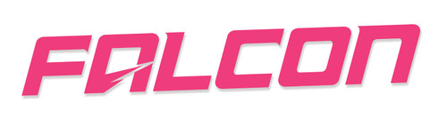 Falcon Performance Shocks Logo Decal 10 Inch Pink Teraflex