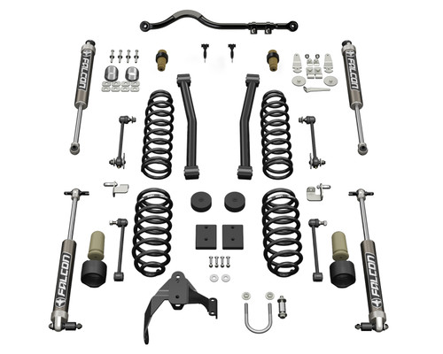 Jeep JK 2 Door 2.5 Inch Sport ST2 Suspension System w/ Falcon 2.1 Shocks 07-18 Wrangler JK TeraFlex