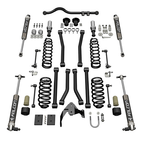 Jeep JKU 4 Door 3 Inch Sport ST3 Suspension System w/ Falcon 2.1 Shocks 07-18 Wrangler JKU TeraFlex