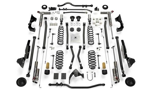 Jeep JK Long Arm Suspension 6 Inch Alpine RT6 System and Falcon 3.3 Fast Adjust For 07-18 Wrangler JK 4 Door TeraFlex