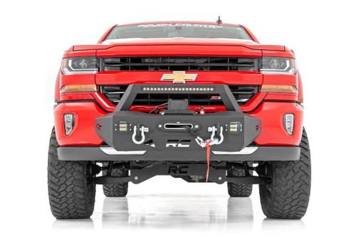 EXO Winch Mount System 07-18 Chevrolet Silverado 1500 Rough Country