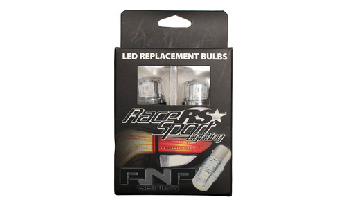 PNP Series BAU15S 1156 LED Replacement Bulbs With New 3030 Diode Technology and Corrosion Proof Cover Red LED Race Sport Lighting