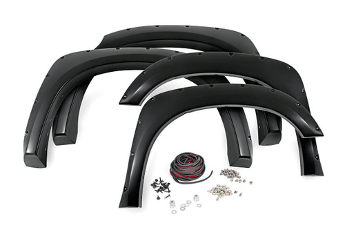 Toyota Pocket Fender Flares w/Rivets 14-20 Tundra Rough Country