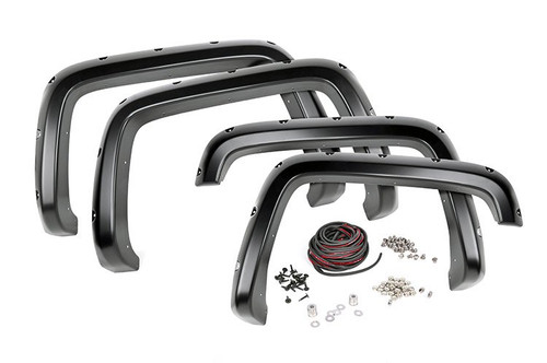 Pocket Fender Flares w/Rivets 07-10 Sierra 2500/3500HD Rough Country