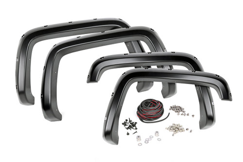Chevrolet Pocket Fender Flares w/Rivets 15-20 Colorado-6 Foot 2 Inch Bed Rough Country Chevrolet Pocket Fender Flares w/Rivets 15-20 Colorado-6 Foot 2 Inch Bed Rough Country