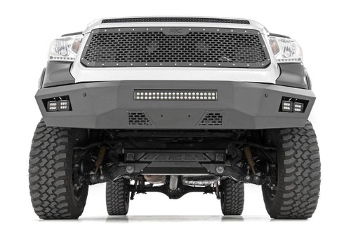 Tundra Mesh Grille 14-17 Tundra Corrosion Resistant Black Powdercoat Stainless Steel Hardware Rough Country