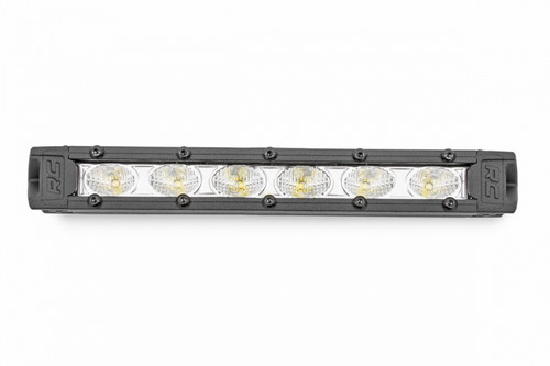 6 Inch Slimline CREE LED Light Bars Pair Chrome Series Rough Country