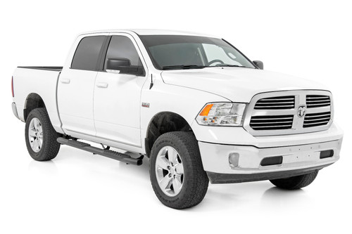 Dodge Oval Nerf Step Bars (09-18 Ram 1500/19-20 Classic Crew Cab) Rough Country