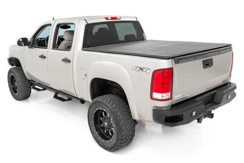 Silverado Drop Steps AL2 For 07-18 Silverado 1500/2500HD/3500 HD/19 Classic Crew Cab Gas Models Rough Country