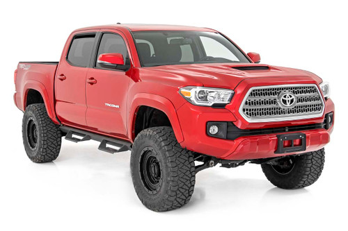 Tacoma Drop Steps AL2 For 05-Pres Tacoma Double Cab Rough Country