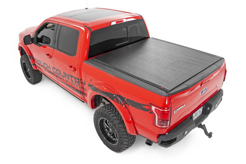 Toyota Soft Roll-Up Bed Cover 5 Foot Bed 16-21 Toyota Tacoma Rough Country