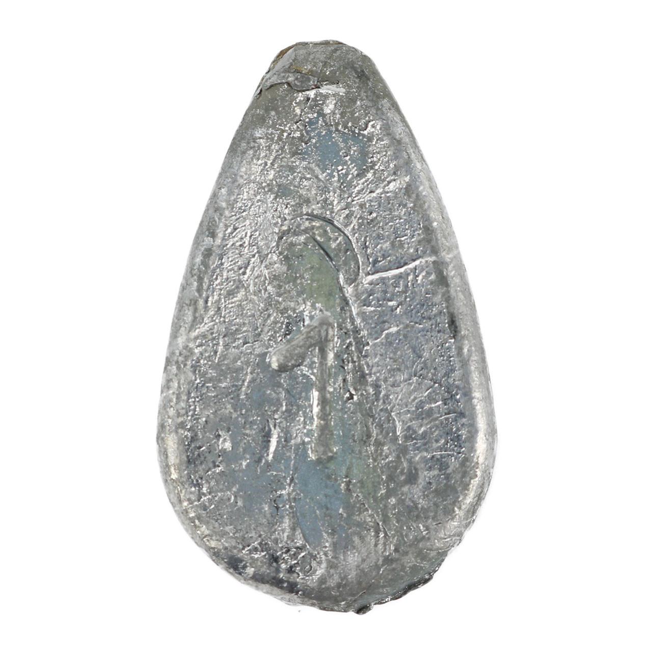 No Roll Fishing Sinkers - Flat Inline Lead Weights For Surf Fishing