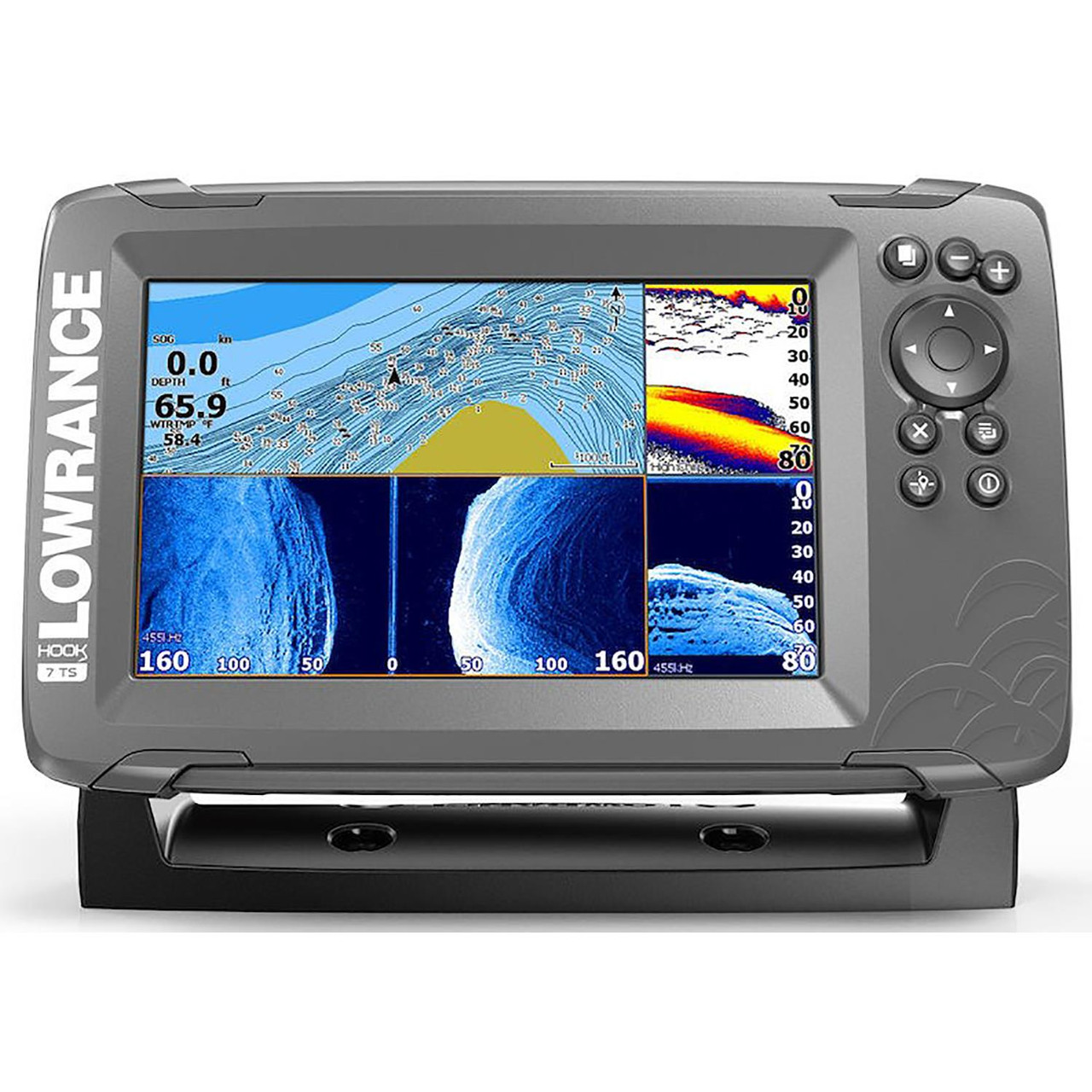 Lowrance HOOK2 4x Fish Finder with Bullet Transducer and GPS Plotter