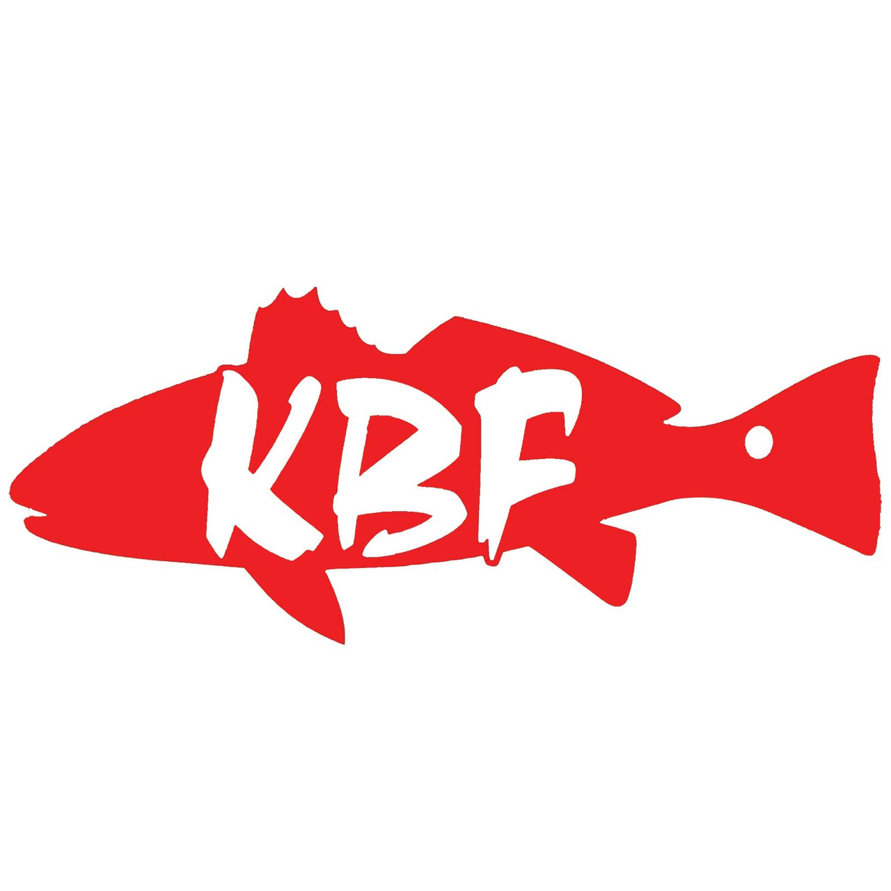 Kayak Bass Fishing KBF Redfish Decal
