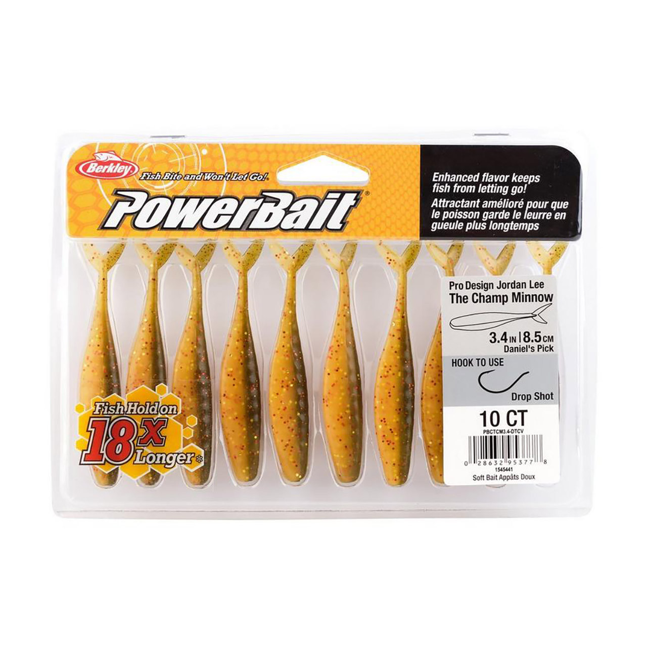 Berkley PowerBait The Champ Minnow Soft Bait