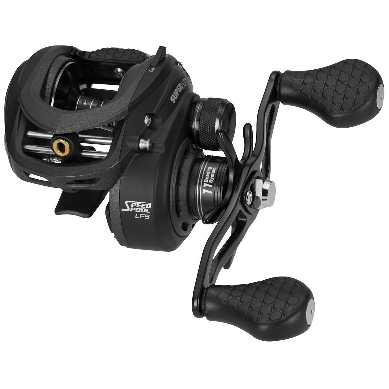 Lew's Super-Duty LFS Low-Profile Casting Reel with Flipping Switch