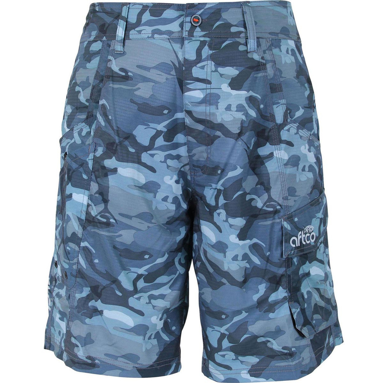 MOANA HYBRID FISHING SHORTS FISH CAMO BLACK - Sal y Pesca Tackle Shop