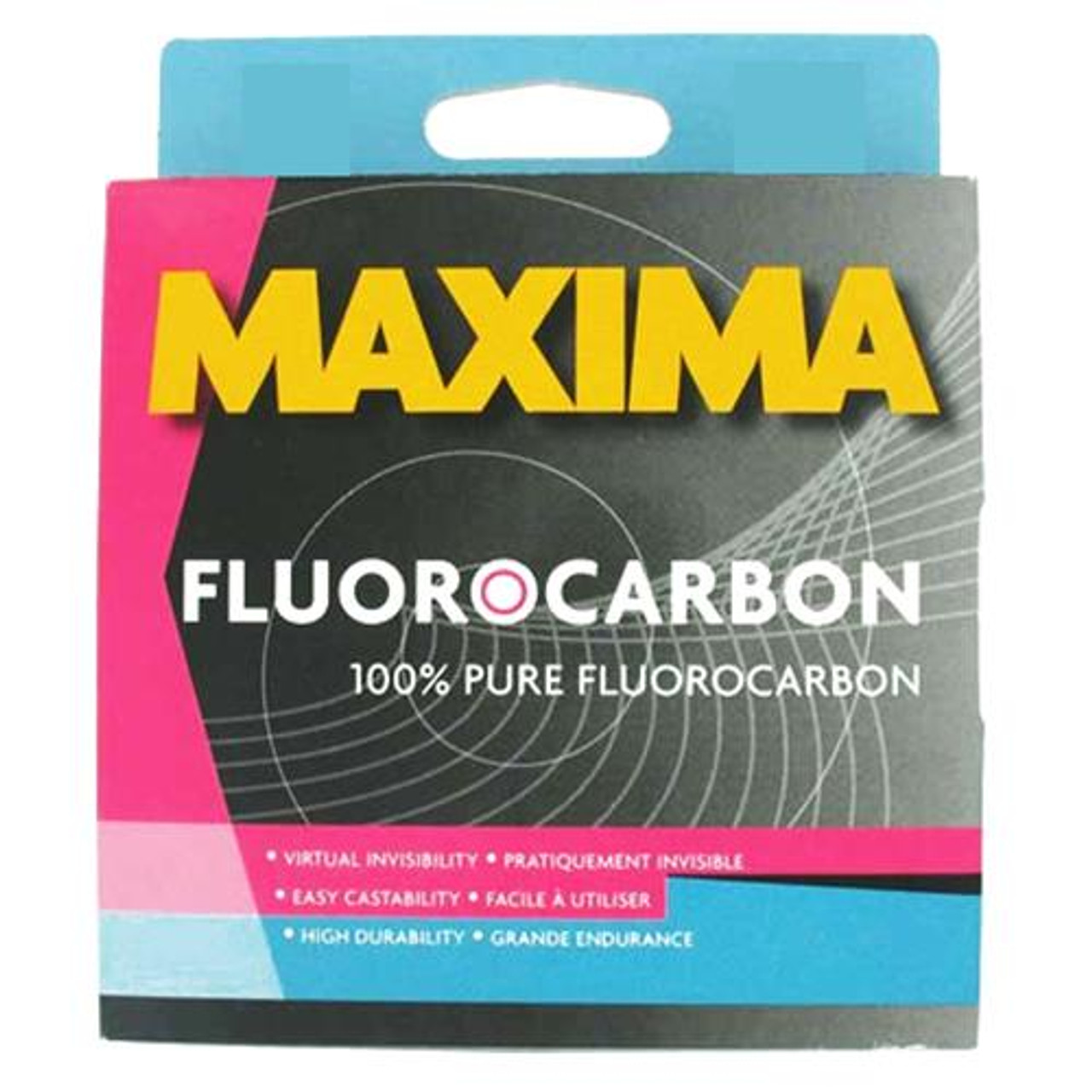 Maxima Fluorocarbon Leader Coil 27 Yards 260 Pound