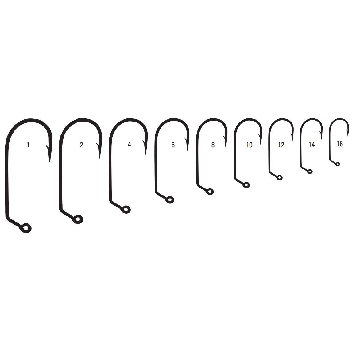 Mustad J60AP Heritage TitanX 60-Degree Nymph / Jig Fly Hooks | FishUSA