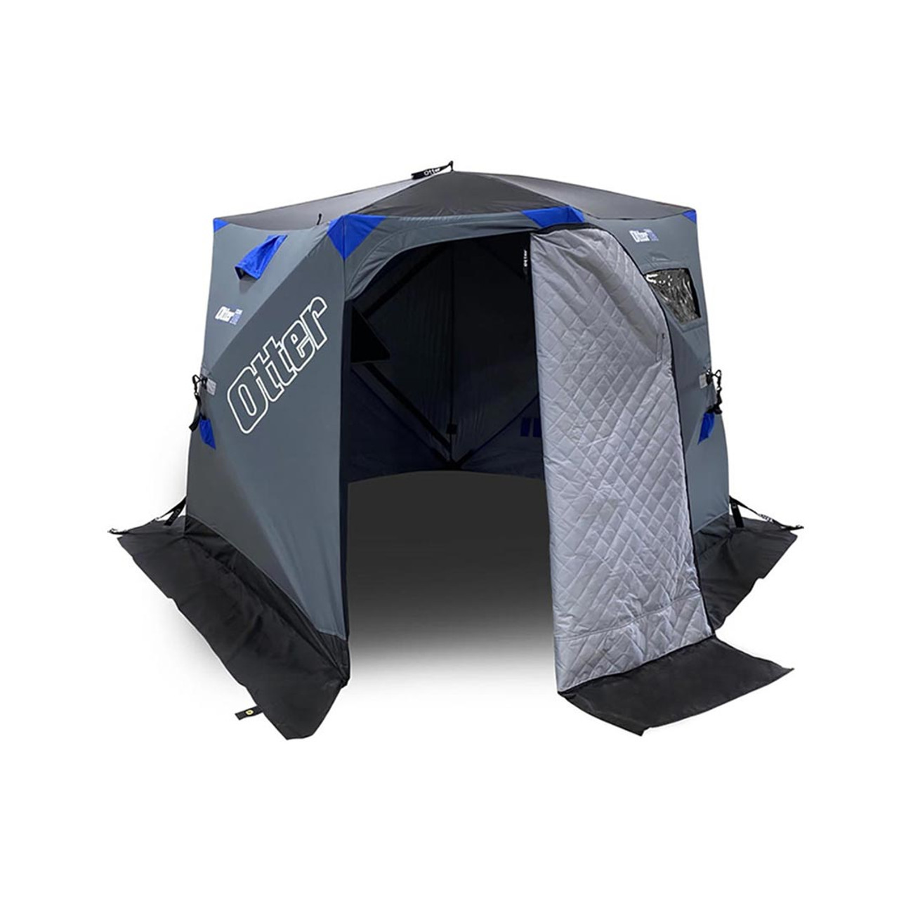 Otter Ice Fishing Shelter Featuring The Otter Pro X-Over 