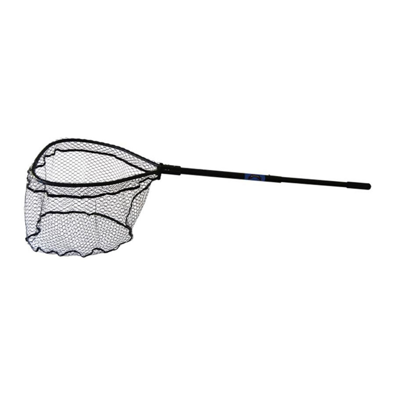 Buy Ranger Nets Knotless Flat Bottom Rubber Coated Net with Octagon Handle,  28x30-Inch, Black Online at Low Prices in India 