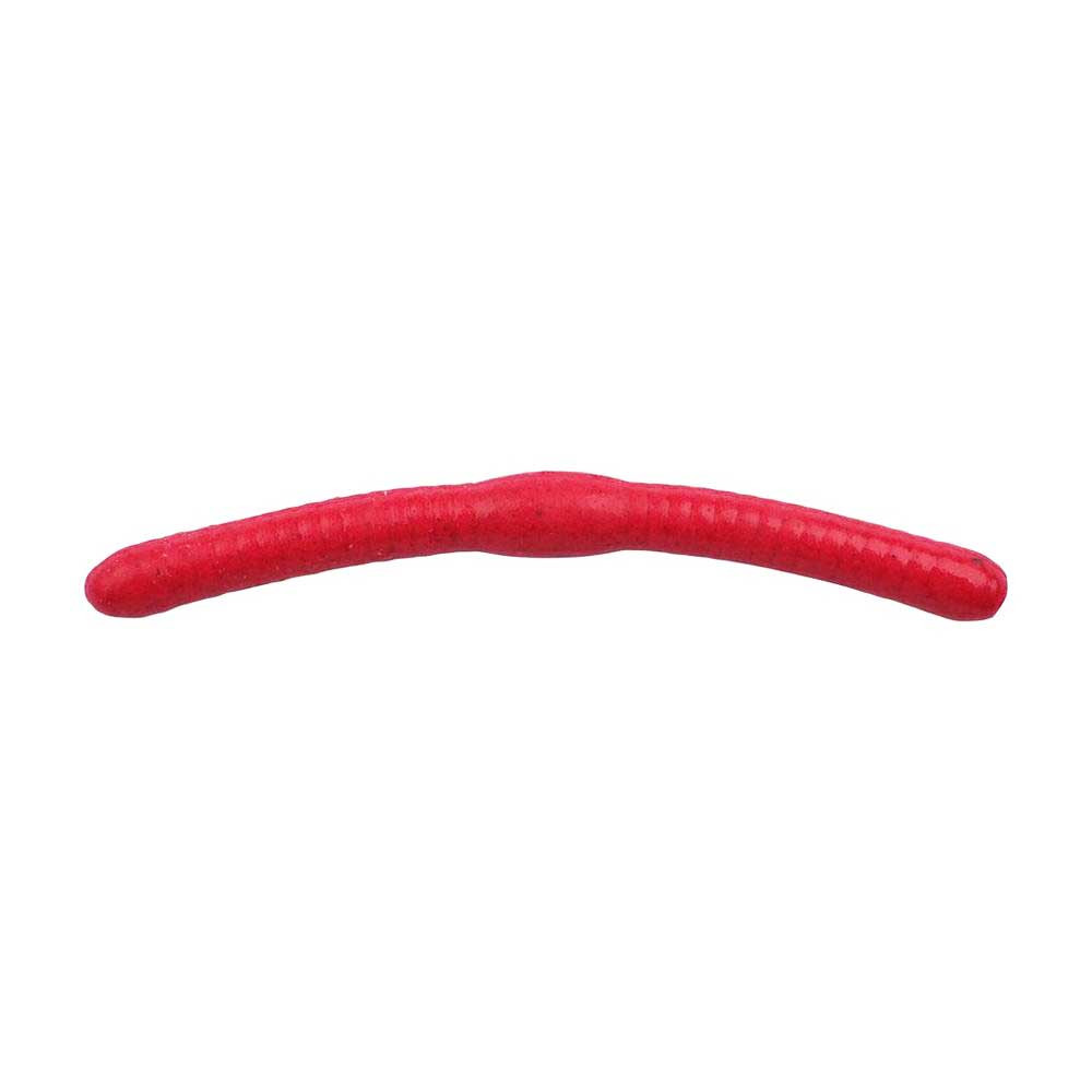 Gulp! Alive! Fat Floating Trout Worm Fluorescent Red