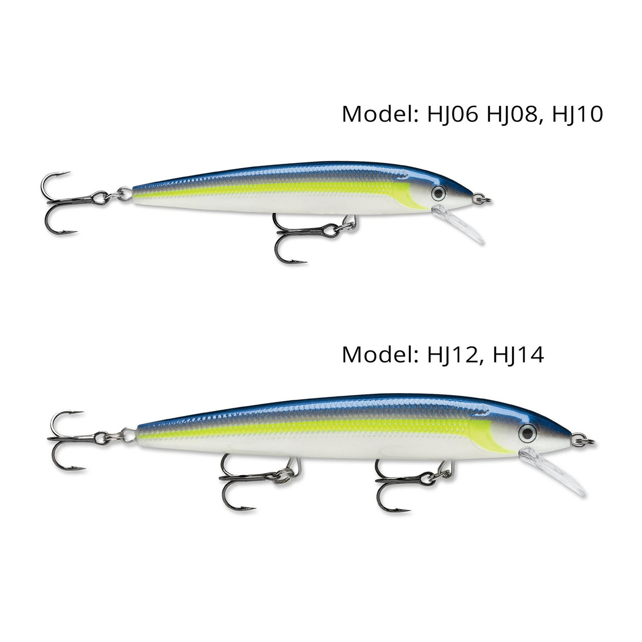 NEW RAPALA HUSKY JERK 10 CM DEEP