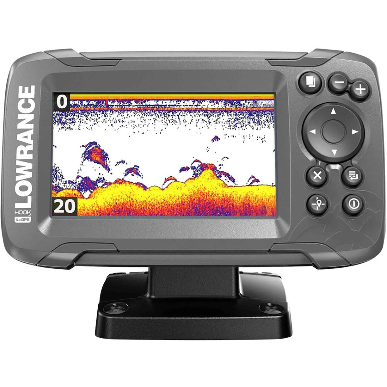 Lowrance HOOK2 4x Fish Finder with All Season Pack and GPS Plotter