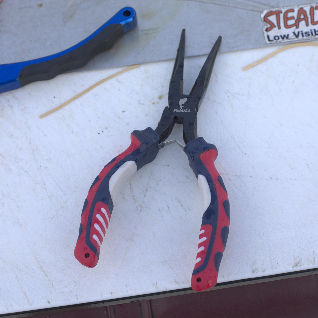 Wholesale High-carbon Steel Straight-nose Lure Pliers Fish Control