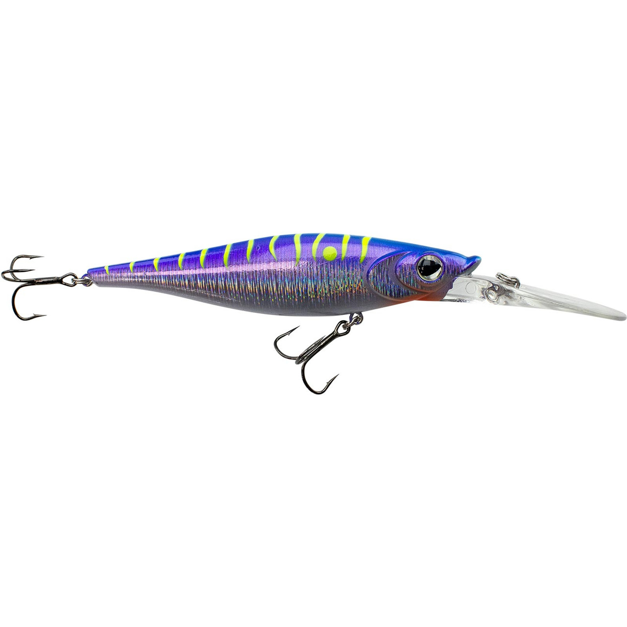 Walleye Nation Creation Rip N Rattle - Purple Tiger - 3