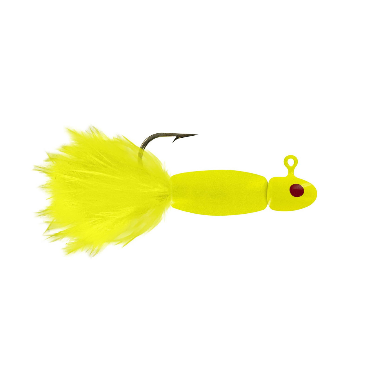 Big Bite Baits Pearl Chartreuse Tail Lindner Panfish Special Jig