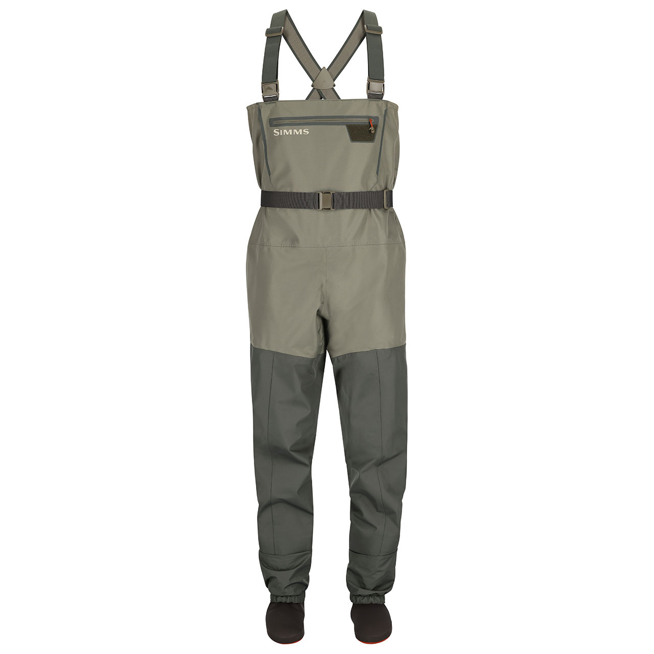 Simms Men's Tributary Stockingfoot Waders Basalt / LS 9-11