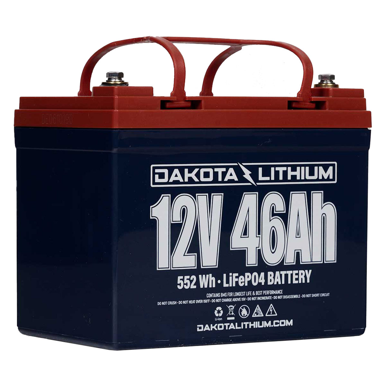 Dakota Lithium 12V 46Ah Battery - Group 21 - FishUSA