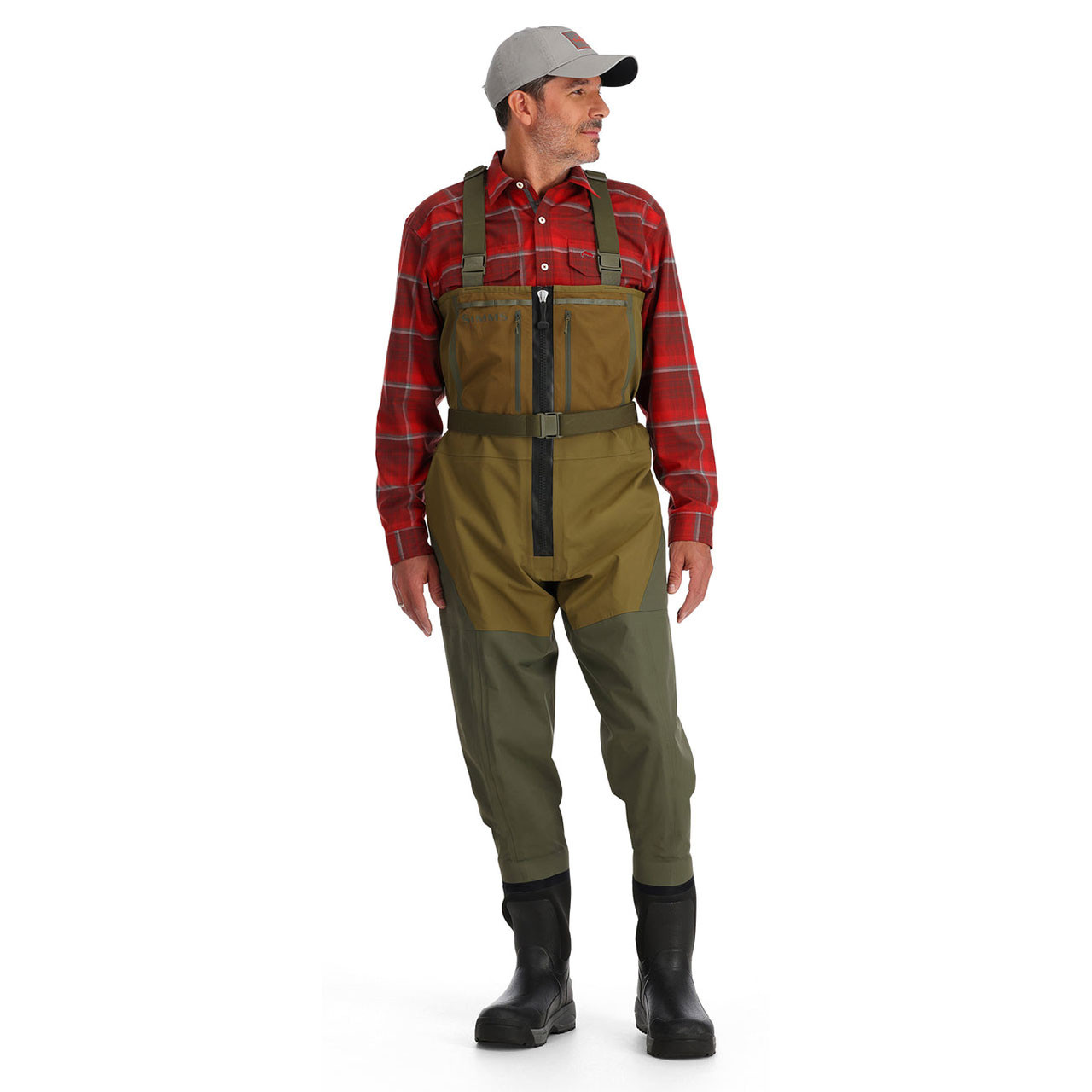 Simms Freestone Z Bootfoot Waders Zippered Chest Wader FishUSA
